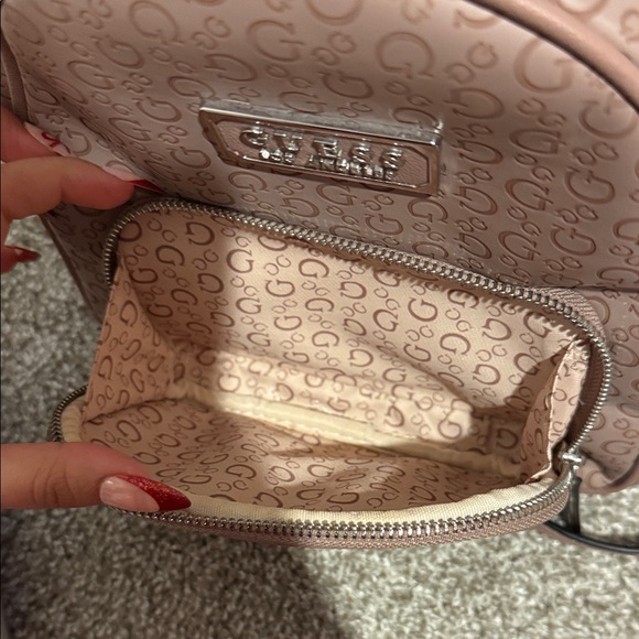 GUESS Brown Mini Backpack - Picture 3 of 4